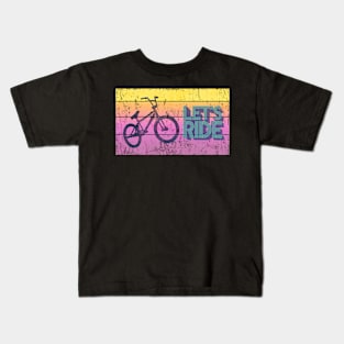 Let's Ride - BMX Vintage Kids T-Shirt